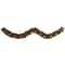 9ft. Pre-Lit Clear LED Bow & Pinecone Artificial Christmas Garland